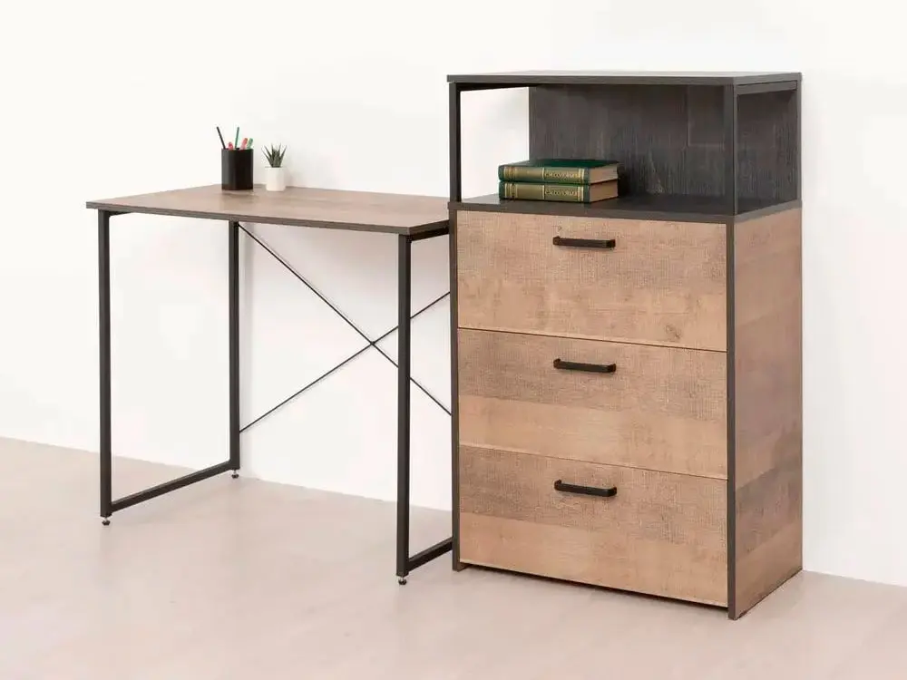 Стол Трувор 12.98  N Дуб Гранж Песочный (Mob) | Интернет магазин Масса Мебель