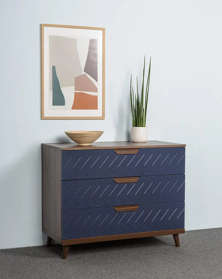 Комод 3 ящика Сканди (RH) | Интернет магазин Масса Мебель