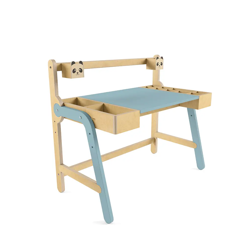 Растущая мебель Комплект Панда комбо голубой (POP) | Интернет магазин Масса Мебель