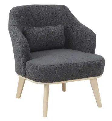 Кресло отдыха Комфорт-5 Низкая спинка (Серый)