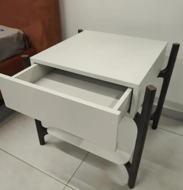 Тумба прикроватная Фелис №4 серое облако (MG) 