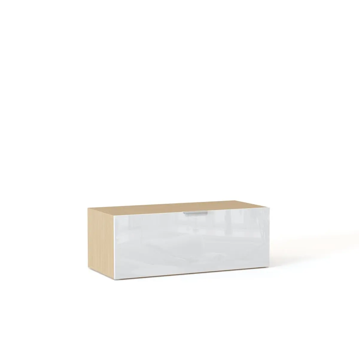 NEO Тумба с ящиком 1000х360х430 белый глянец