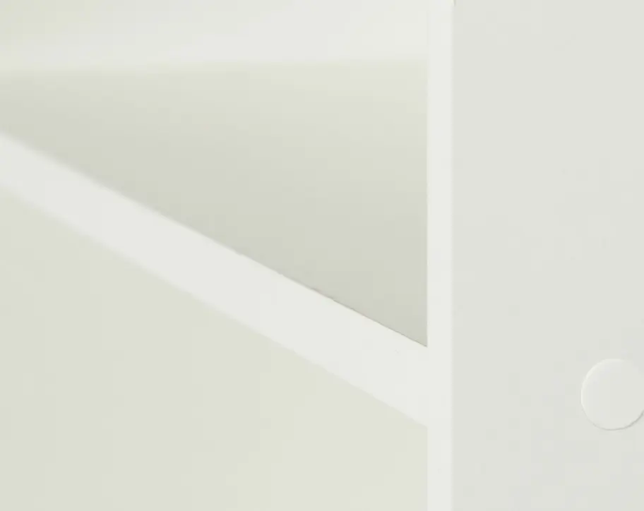 Стеллаж Лофт Белый  (NK) - интернет магазин Масса Мебель