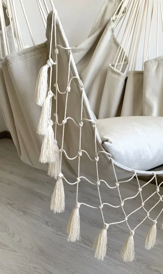 Кресло-гамак "базовая модель с бахромой"