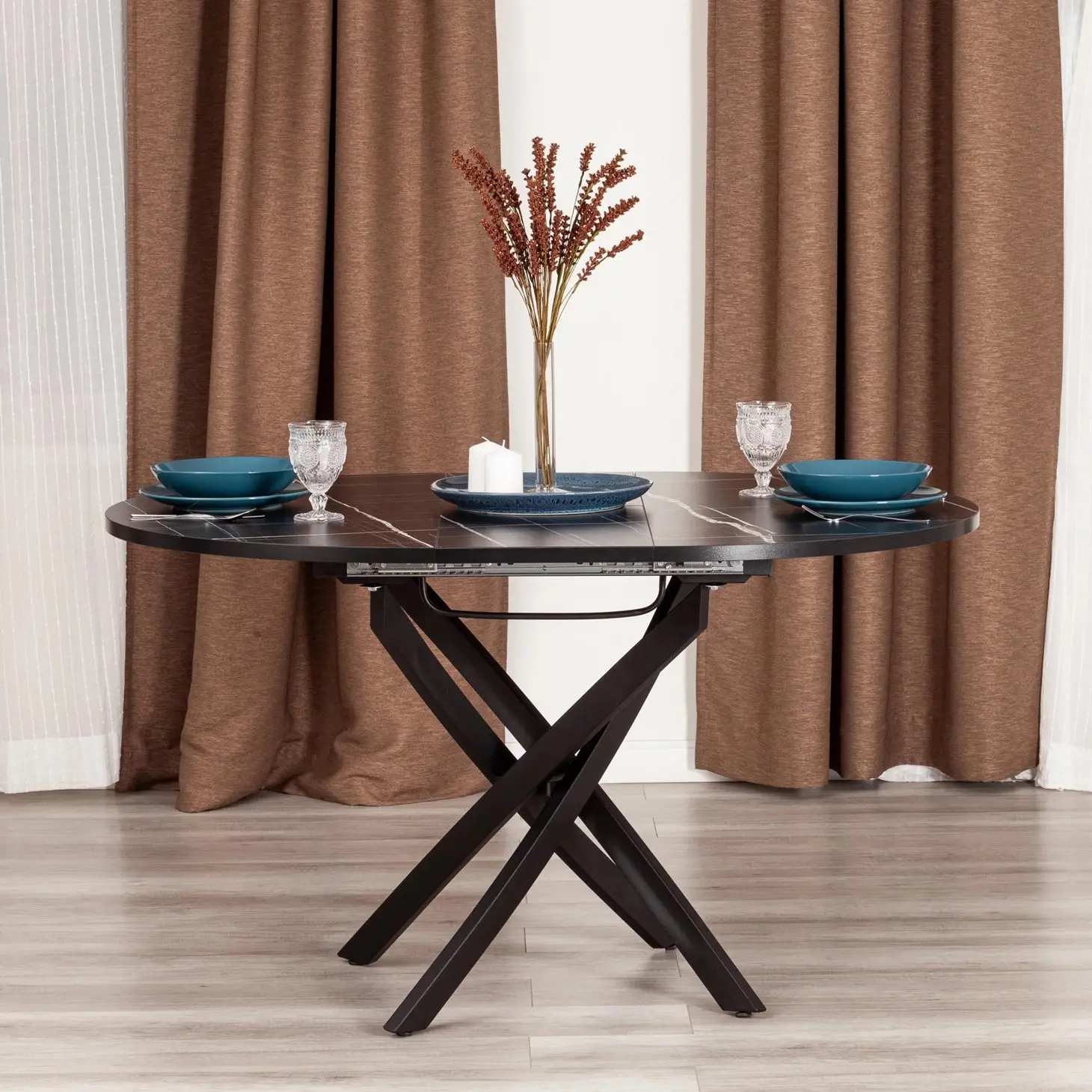 Стол обеденный раздвижной Бруно/Норд 4