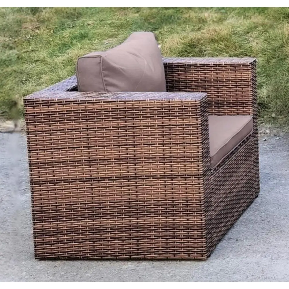 Комплект плетеной садовой  мебели AFM-302AL Brown(AG) | Интернет магазин Масса Мебель