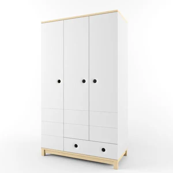 Шкаф трехстворчатый коллекция Робин Wood Лайт (POP)