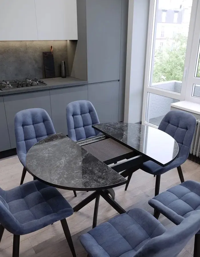 Стол обеденный раздвижной Бруно/Норд 4