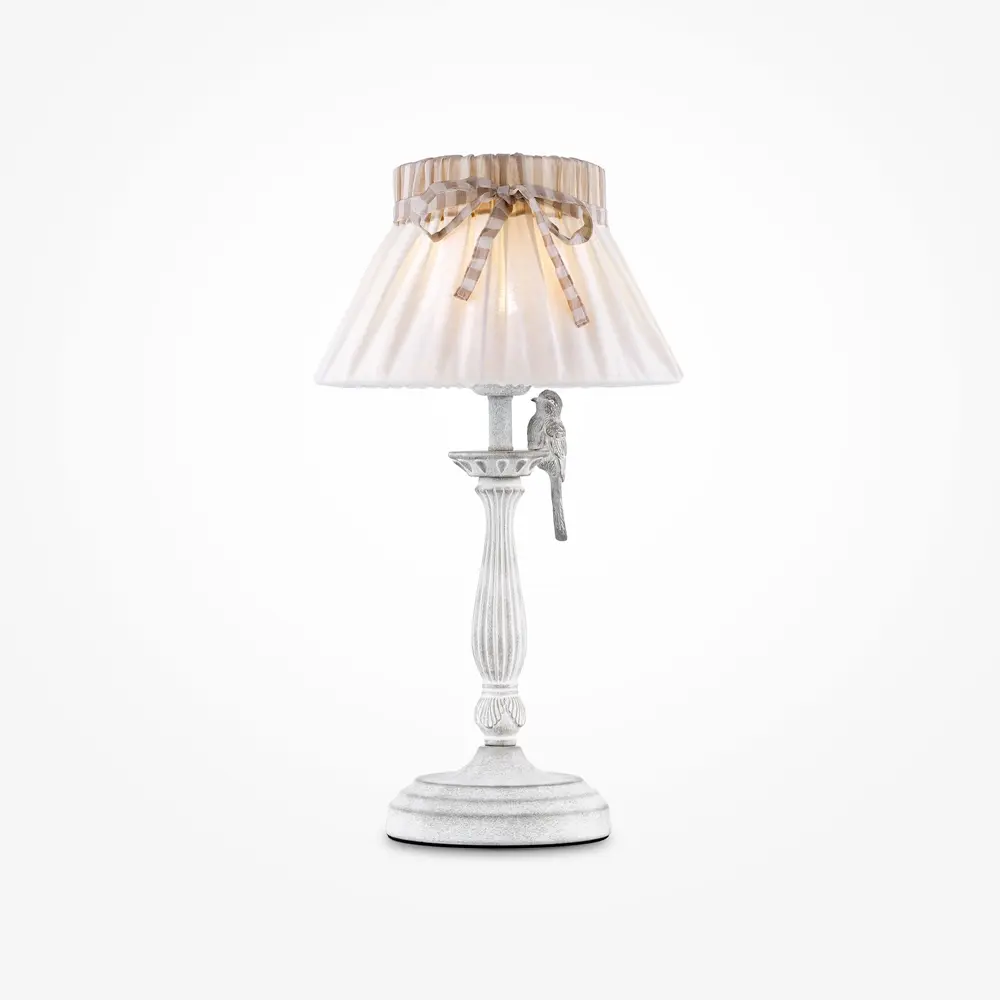 Настольный светильник Maytoni коллекция Bird ARM013-11-W - интернет магазин Масса Мебель