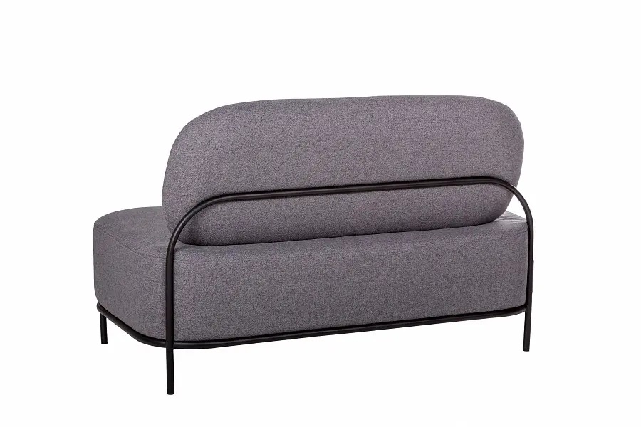 Диван прямой Gawaii 2-х местный темно-серый (RH) | Интернет магазин Масса Мебель