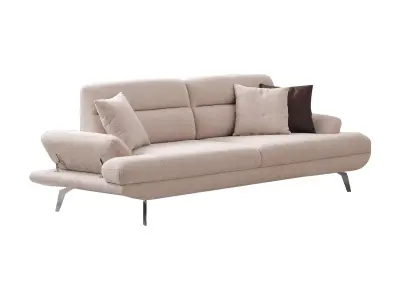 Диван прямой Fly 3 Seather (Турция) (Бежевый)