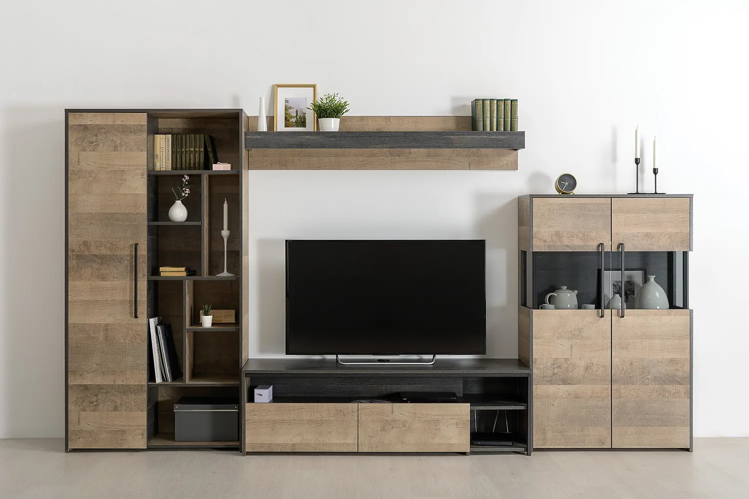 Комплект мебели в гостиную Трувор №2 Дуб Гранж Песочный/Интра (Mob)