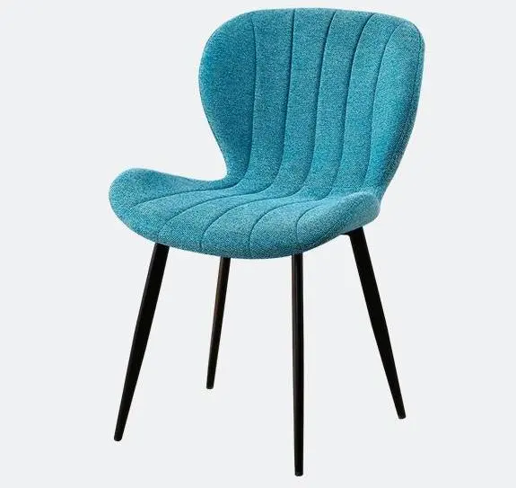 Стул мягкий Джайв рогожка голубой (RIV) | Интернет магазин Масса Мебель