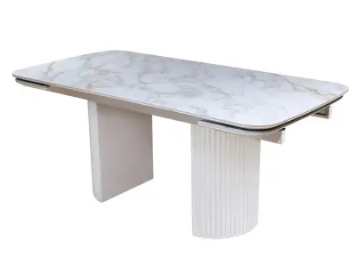 Стол обеденный раскладной Акина (Бежевый)