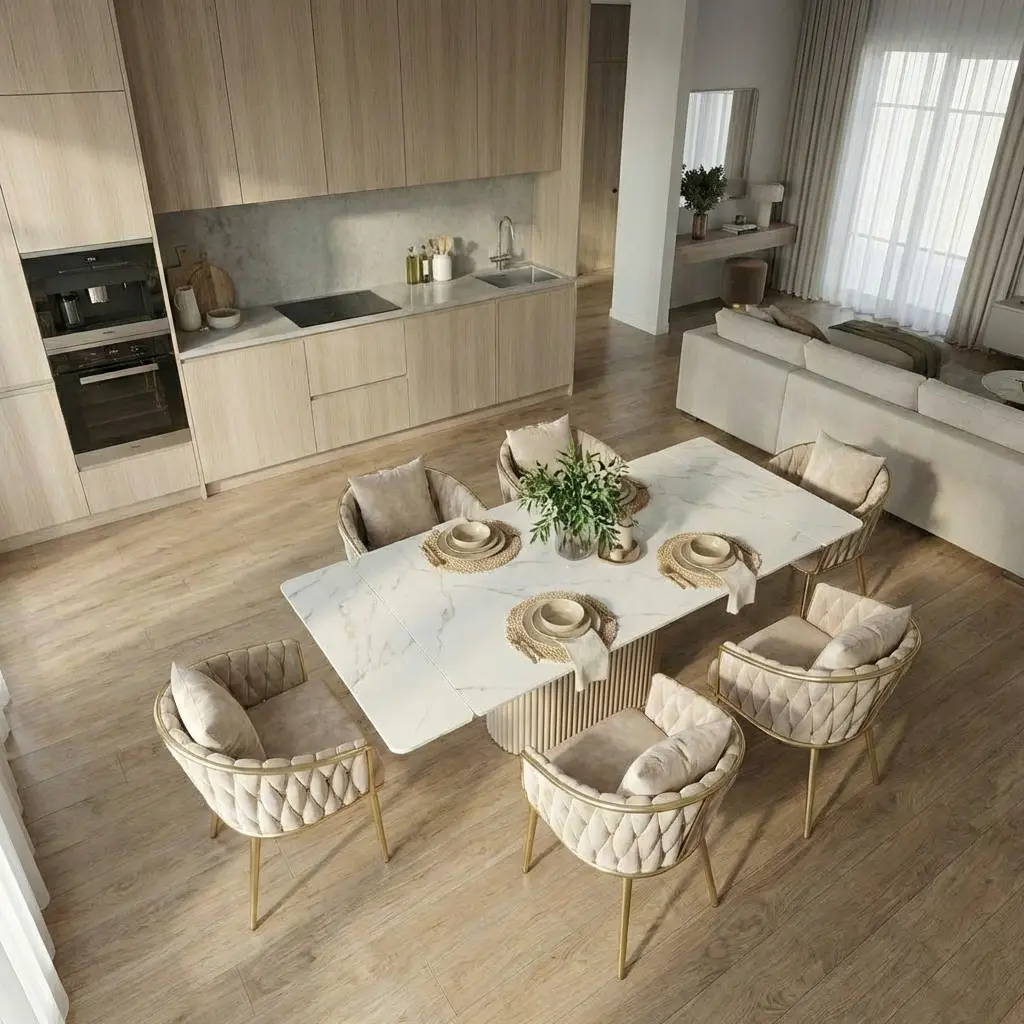 Стол обеденный раскладной Карл/Прага