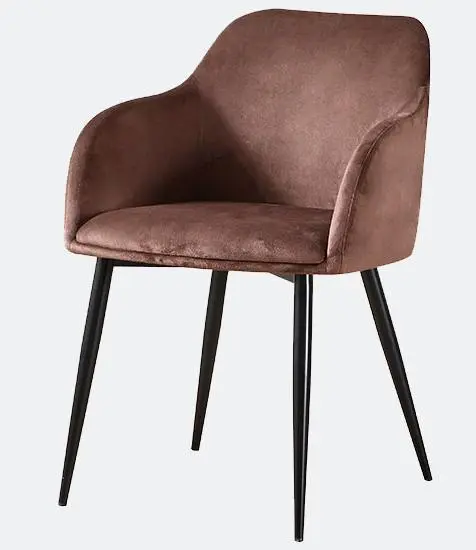 Стул мягкий Джаз велюр коричневый (RIV) | Интернет магазин Масса Мебель