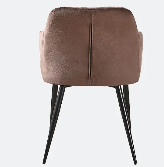 Стул мягкий Джаз велюр коричневый (RIV) | Интернет магазин Масса Мебель