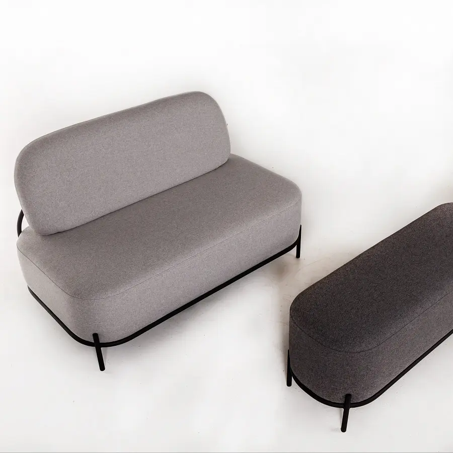 Пуф большой Gawaii темно-серый (RH) - интернет магазин Масса Мебель