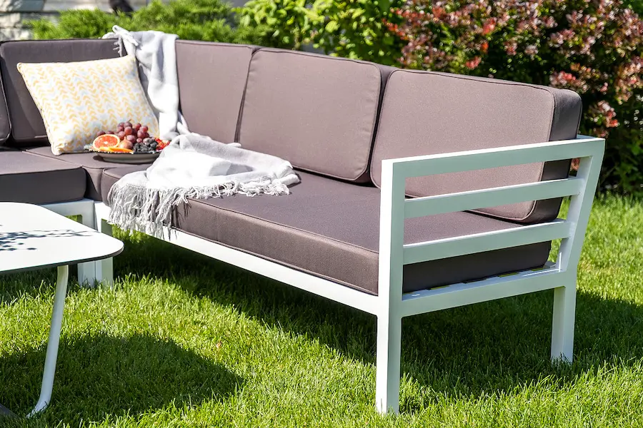 "Глория" модульная лаунж-зона из алюминия (sis) | Интернет магазин Масса Мебель