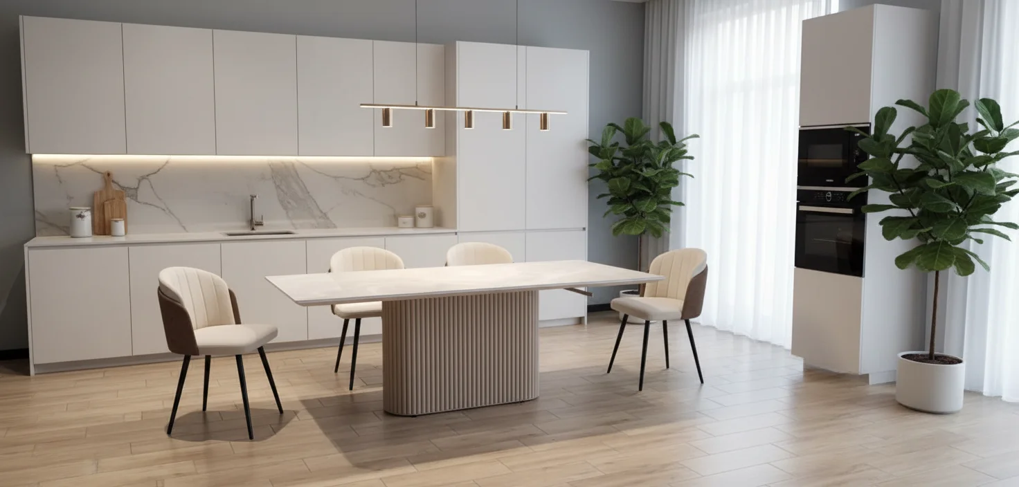 Стол обеденный раскладной Карл