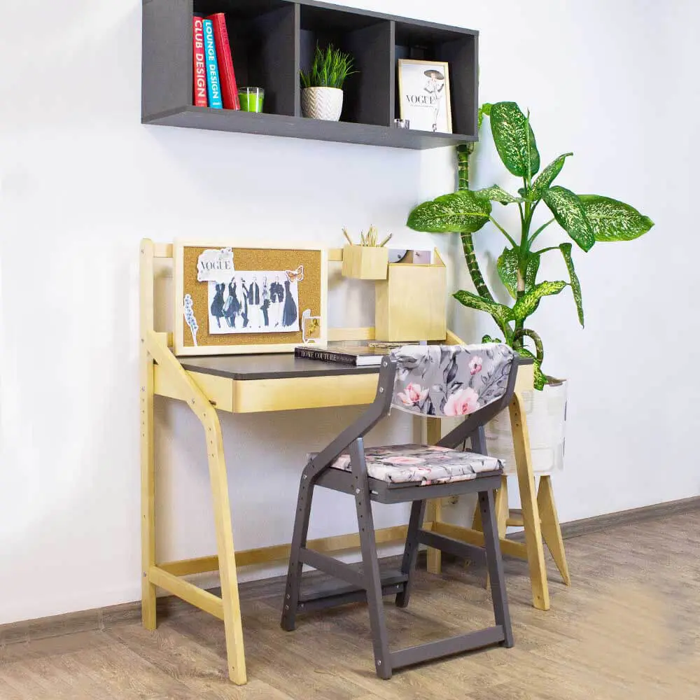 Органайзер навесной 500х320 дерево/пробка (POP)