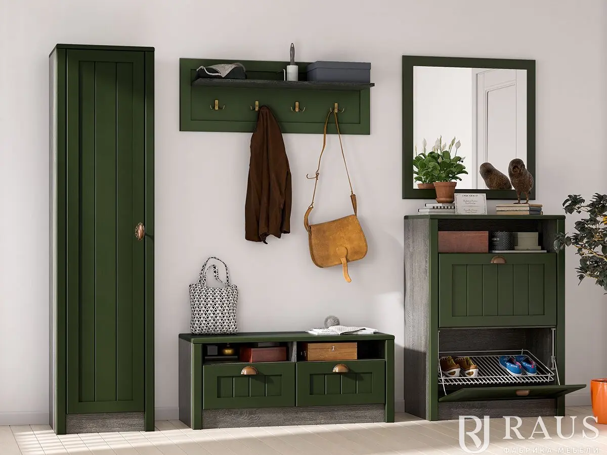 Зеркало настенное Прованс Анкор темный (RAU)