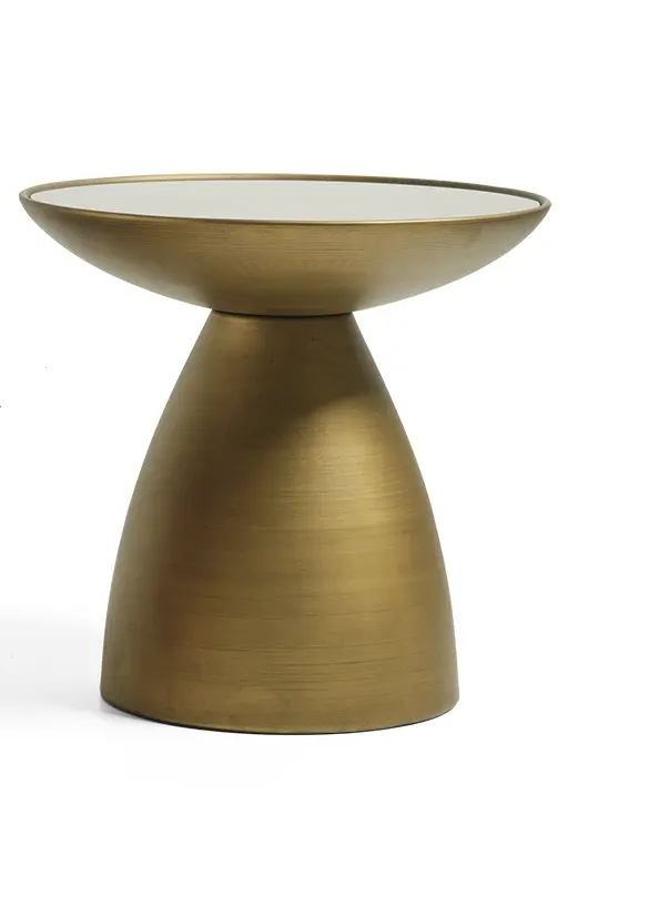 Кофейный столик Larex 639 SET D51 металл, зеркало Турция | Интернет магазин Масса Мебель