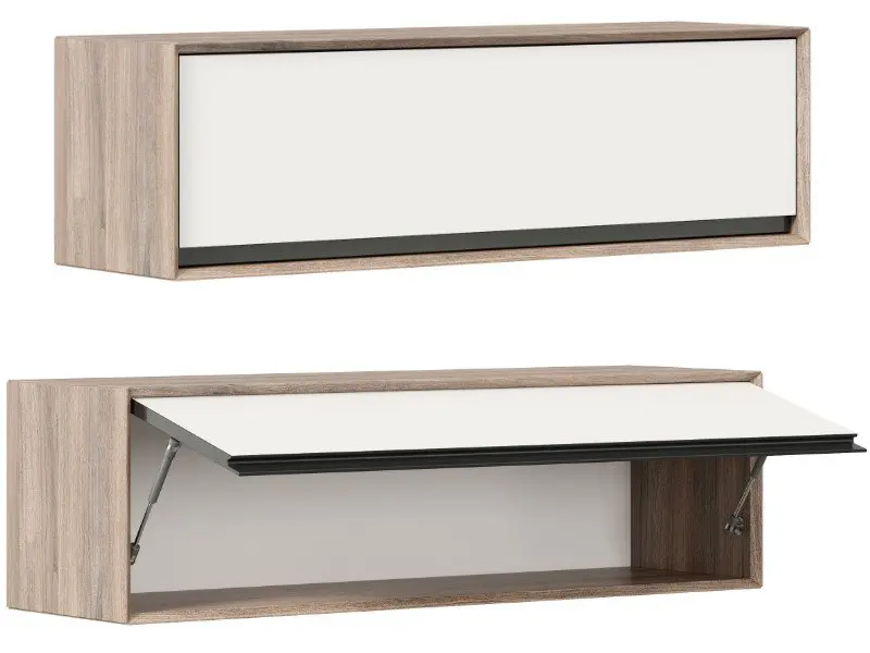 Шкаф навесной 1200 Электра ЛД 452.050.000 (ЛД)  | Интернет магазин Масса Мебель