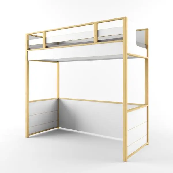 Кровать Чердак универсальная коллекция Робин Wood Лайт (POP)