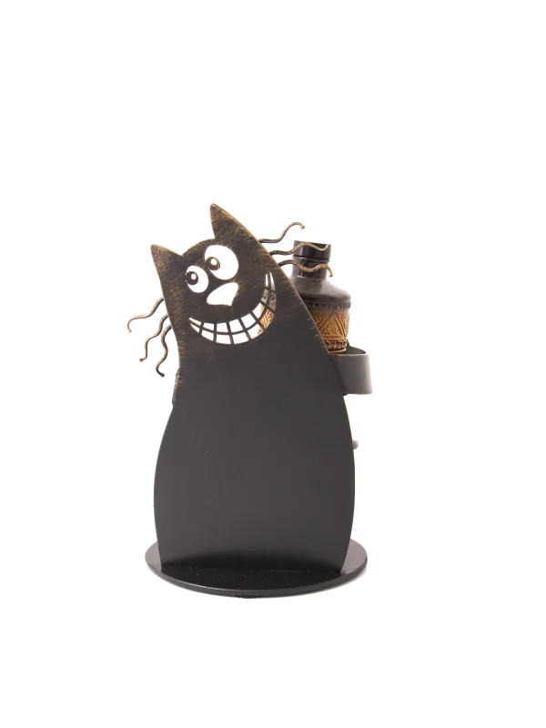 Бутылочница Кот Степан (Черный) ARG - интернет магазин Масса Мебель