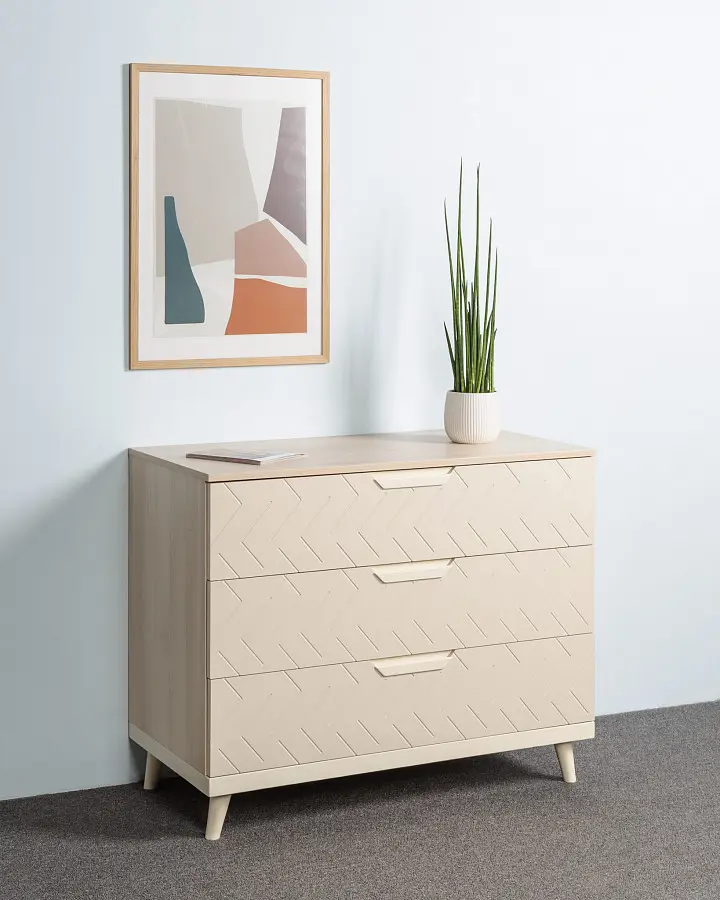 Комод 3 ящика Сканди (RH)