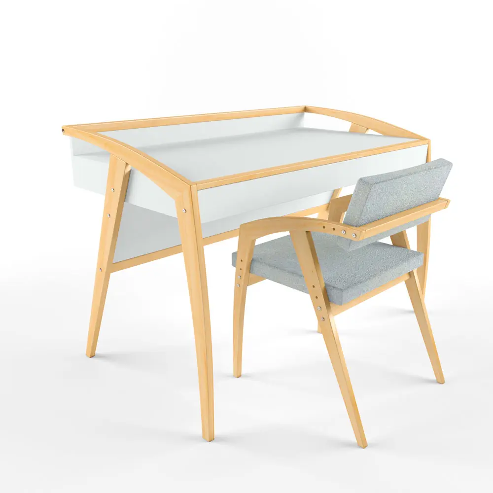 Стол Робин Wood Бруно белый (POP) (Белый)