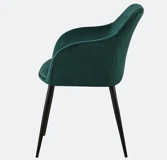 Стул мягкий Джаз велюр зеленый (RIV) | Интернет магазин Масса Мебель