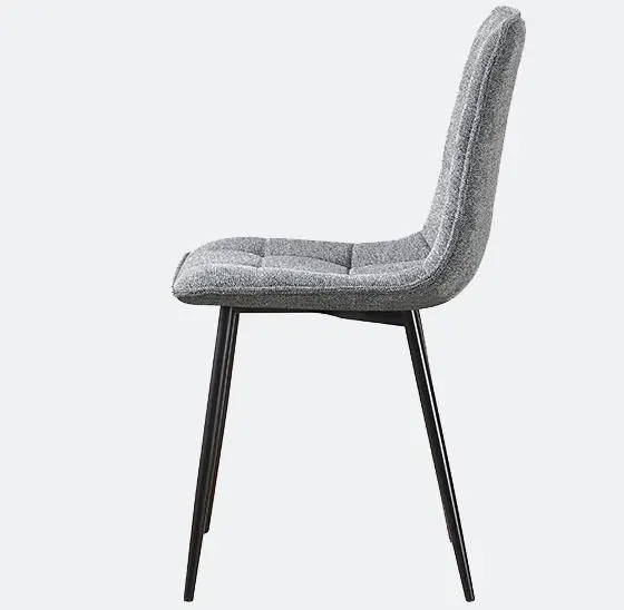 Стул мягкий Медисон микрошенилл темно серый  (RIV) | Интернет магазин Масса Мебель