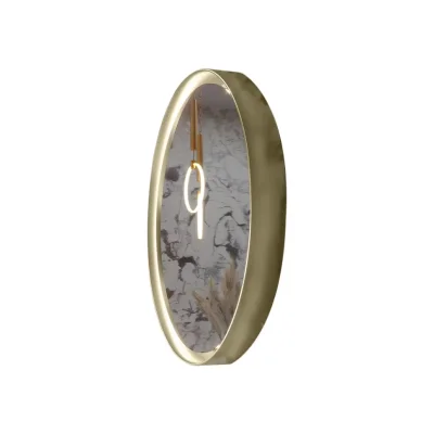 Зеркало круглое с подсветкой Nimbus 600 Varket (Желтый бриллиант)