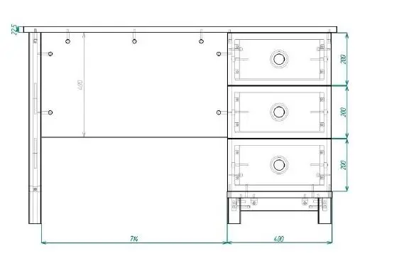 Стол письменный с тумбой Робин Wood клен/мокко/имбирь/беж (POP) (Бежевый) Выставочный образец