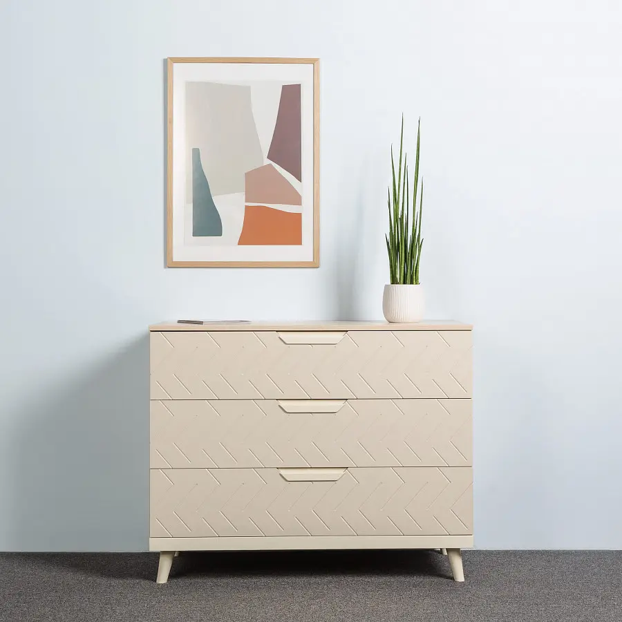 Комод 3 ящика Сканди (RH)