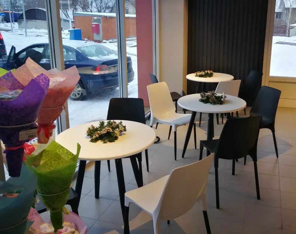 Стул SHT-ST75/S424-С пластик/кожа (SHF)