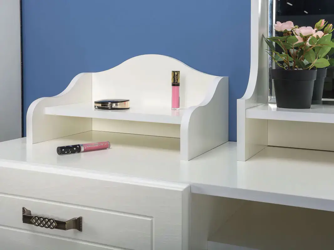 Стол туалетный Ливерпуль 12.46.01 белый ясень/ваниль (Mob)