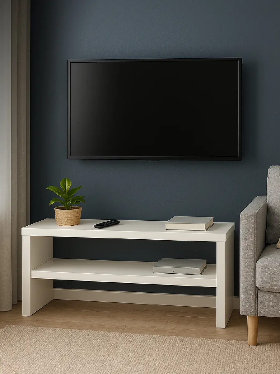 Тумба под телевизор 120 см с полкой MASSA