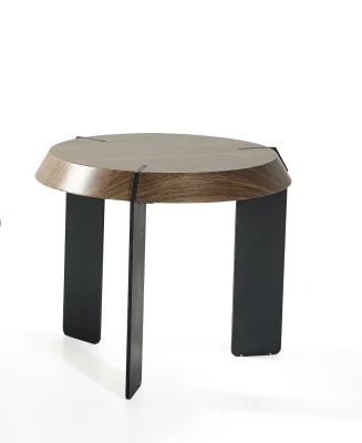 Кофейный столик Larex 582 мдф, металл Турция (Коричневый)