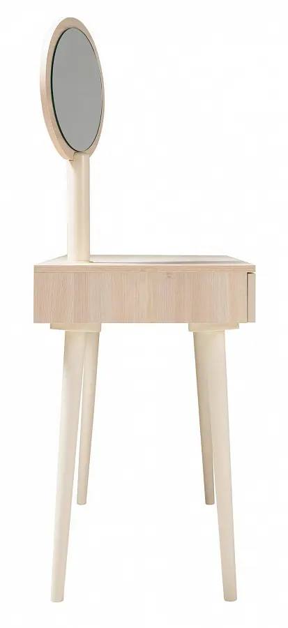 Зеркало для стола туалетного Сканди Жемчужно-белый (RH) | Интернет магазин Масса Мебель