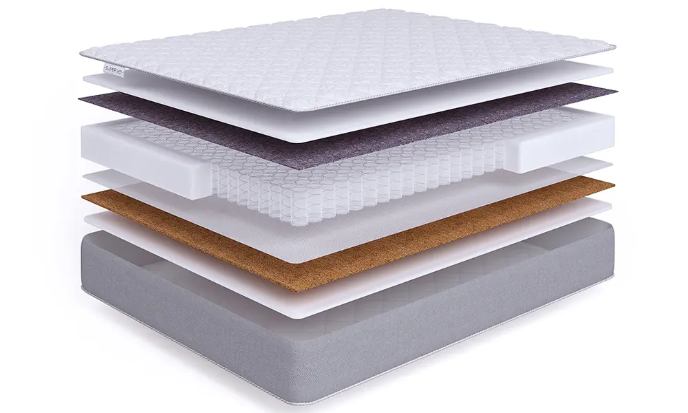 Матрас односпальный 90х200 Simple Soft Cocos S500 (BS)