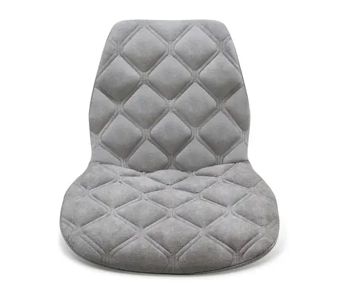 Стул мягкий SHT-ST29-С20/S183 серый туман / прозрачный лак (SHF) снято - интернет магазин Масса Мебель