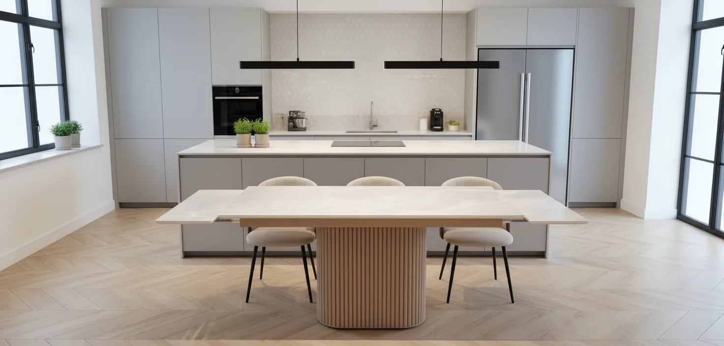 Стол обеденный раскладной Карл