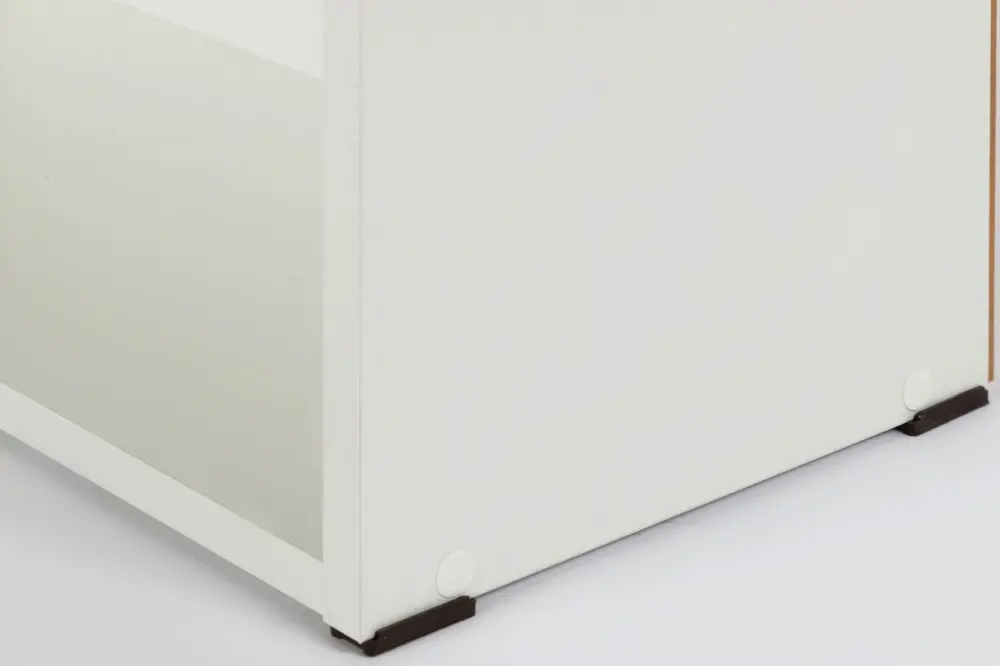 Стеллаж Лофт Белый  (NK) - интернет магазин Масса Мебель