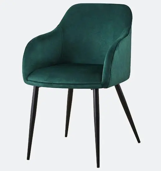 Стул мягкий Джаз велюр зеленый (RIV) | Интернет магазин Масса Мебель