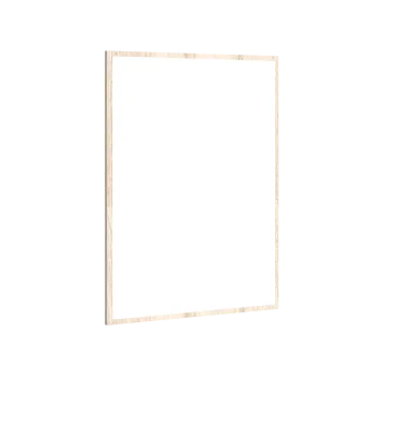 Зеркало в универсальной раме (Бежевый/Белый)