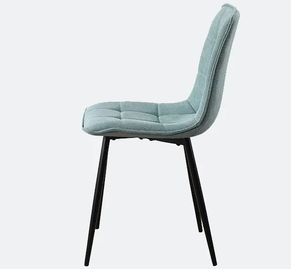 Стул мягкий Медисон микрошенилл мятный  (RIV) | Интернет магазин Масса Мебель