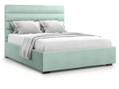 Кровать двуспальная Монца 140х200 (Мятный)